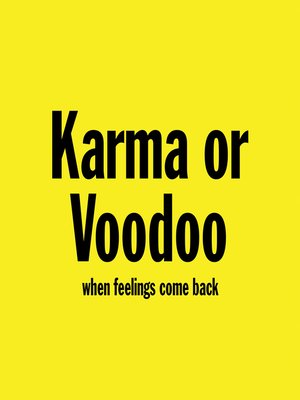 cover image of Karma or Voodoo